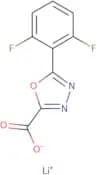 Lithium 5-(2,6-difluorophenyl)-1,3,4-oxadiazole-2-carboxylate