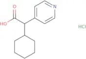 2-Cyclohexyl-2-(pyridin-4-yl)acetic acid hydrochloride