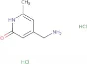 4-(Aminomethyl)-6-methyl-1,2-dihydropyridin-2-one dihydrochloride