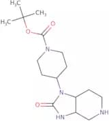 tert-Butyl 4-{2-oxo-octahydro-1H-imidazolidino[4,5-c]pyridin-1-yl}piperidine-1-carboxylate