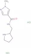 1-Methyl-N-[(pyrrolidin-2-yl)methyl]-1H-pyrazole-4-carboxamide dihydrochloride