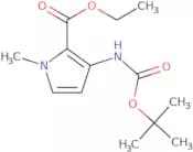 Ethyl 3-{[(tert-butoxy)carbonyl]amino}-1-methyl-1H-pyrrole-2-carboxylate