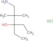 1-Amino-3-ethyl-2,2-dimethylpentan-3-ol hydrochloride