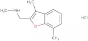 [(3,7-Dimethyl-1-benzofuran-2-yl)methyl](methyl)amine hydrochloride