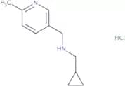 (Cyclopropylmethyl)[(6-methylpyridin-3-yl)methyl]amine hydrochloride
