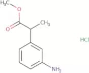 Methyl 2-(3-aminophenyl)propanoate hydrochloride