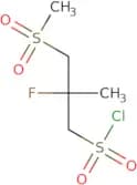 2-Fluoro-3-methanesulfonyl-2-methylpropane-1-sulfonyl chloride