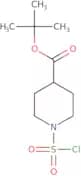 tert-Butyl 1-(chlorosulfonyl)piperidine-4-carboxylate