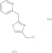 2-{[4-(Chloromethyl)-1,3-thiazol-2-yl]methyl}pyridine dihydrochloride