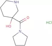 3-(Pyrrolidine-1-carbonyl)piperidin-3-ol hydrochloride