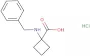 1-(Benzylamino)cyclobutane-1-carboxylic acid hydrochloride