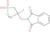 3-(1,3-Dioxo-2,3-dihydro-1H-isoindol-2-yl)-2-fluoro-2-methylpropane-1-sulfonyl chloride