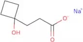 Sodium 3-(1-hydroxycyclobutyl)propanoate