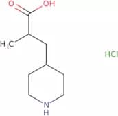 2-Methyl-3-(piperidin-4-yl)propanoic acid hydrochloride