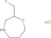 2-(Fluoromethyl)-1,4-oxazepane hydrochloride