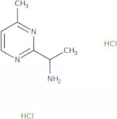 1-(4-Methylpyrimidin-2-yl)ethan-1-amine dihydrochloride