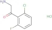 2-Amino-1-(2-chloro-6-fluorophenyl)ethan-1-one hydrochloride