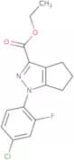 Ethyl 1-(4-chloro-2-fluorophenyl)-1H,4H,5H,6H-cyclopenta[C]pyrazole-3-carboxylate