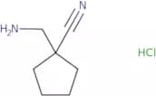 1-(aminomethyl)cyclopentane-1-carbonitrile hydrochloride
