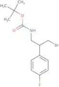 tert-Butyl N-[3-bromo-2-(4-fluorophenyl)propyl]carbamate