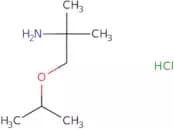 2-Methyl-1-(propan-2-yloxy)propan-2-amine hydrochloride