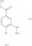 Methyl 4-bromo-3-hydrazinylbenzoate dihydrochloride