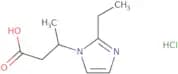 3-(2-Ethyl-1H-imidazol-1-yl)butanoic acid hydrochloride