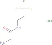 2-Amino-N-(3,3,3-trifluoropropyl)acetamide hydrochloride