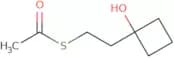 1-{[2-(1-Hydroxycyclobutyl)ethyl]sulfanyl}ethan-1-one