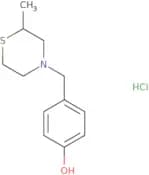 4-[(2-Methylthiomorpholin-4-yl)methyl]phenol hydrochloride