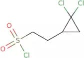 2-(2,2-Dichlorocyclopropyl)ethane-1-sulfonyl chloride