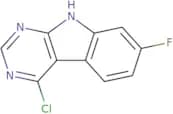 4-Chloro-7-fluoro-9H-pyrimido[4,5-b]indole