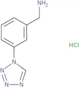 [3-(1H-1,2,3,4-Tetrazol-1-yl)phenyl]methanamine hydrochloride