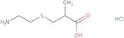 3-[(2-Aminoethyl)sulfanyl]-2-methylpropanoic acid hydrochloride