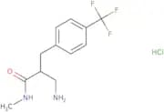 3-Amino-N-methyl-2-{[4-(trifluoromethyl)phenyl]methyl}propanamide hydrochloride