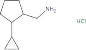 (2-Cyclopropylcyclopentyl)methanamine hydrochloride