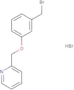 2-{[3-(Bromomethyl)phenoxy]methyl}pyridine hydrobromide
