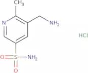 5-(Aminomethyl)-6-methylpyridine-3-sulfonamide hydrochloride