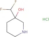 3-(Difluoromethyl)piperidin-3-ol hydrochloride