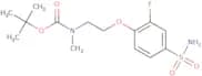 tert-Butyl N-[2-(2-fluoro-4-sulfamoylphenoxy)ethyl]-N-methylcarbamate