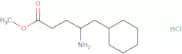 Methyl 4-amino-5-cyclohexylpentanoate hydrochloride