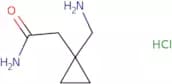 2-[1-(Aminomethyl)cyclopropyl]acetamide hydrochloride