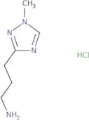 3-(1-Methyl-1H-1,2,4-triazol-3-yl)propan-1-amine hydrochloride
