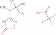 3-(1-Amino-2,2-dimethylpropyl)-1,2,4-oxadiazol-5-ol, trifluoroacetic acid