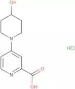 4-(4-Hydroxypiperidin-1-yl)pyridine-2-carboxylic acid hydrochloride
