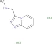 Methyl({[1,2,4]triazolo[4,3-a]pyridin-3-yl}methyl)amine dihydrochloride
