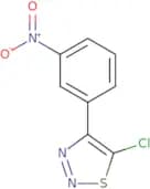 5-Chloro-4-(3-nitrophenyl)-1,2,3-thiadiazole