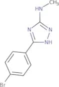 5-(4-Bromophenyl)-N-methyl-4H-1,2,4-triazol-3-amine