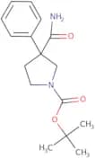 tert-Butyl 3-carbamoyl-3-phenylpyrrolidine-1-carboxylate