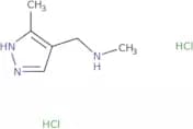 Methyl[(3-methyl-1H-pyrazol-4-yl)methyl]amine dihydrochloride